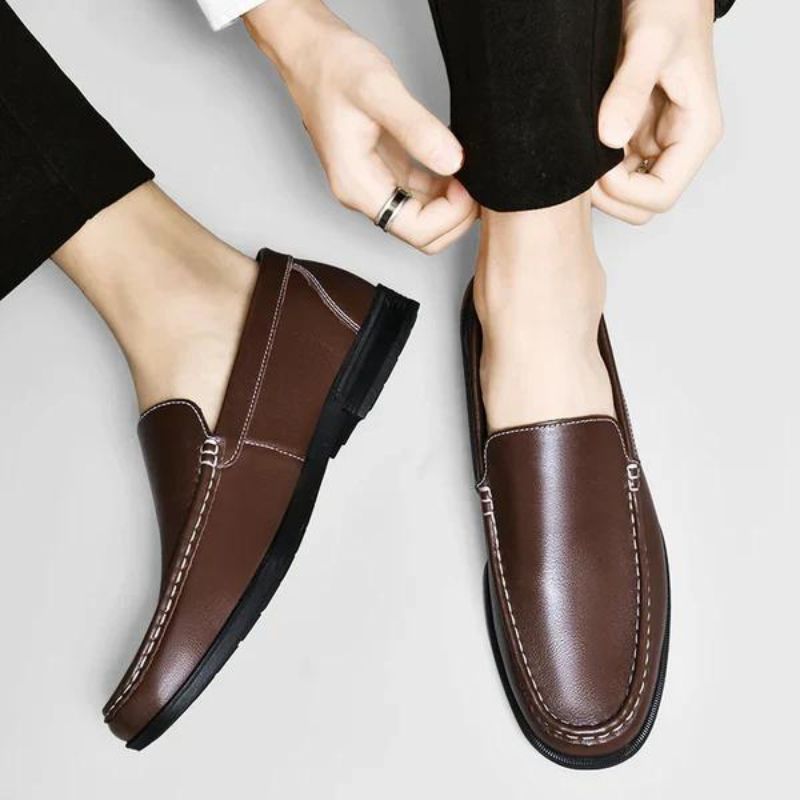 Enzo - Italian Genuine Leather Loafers