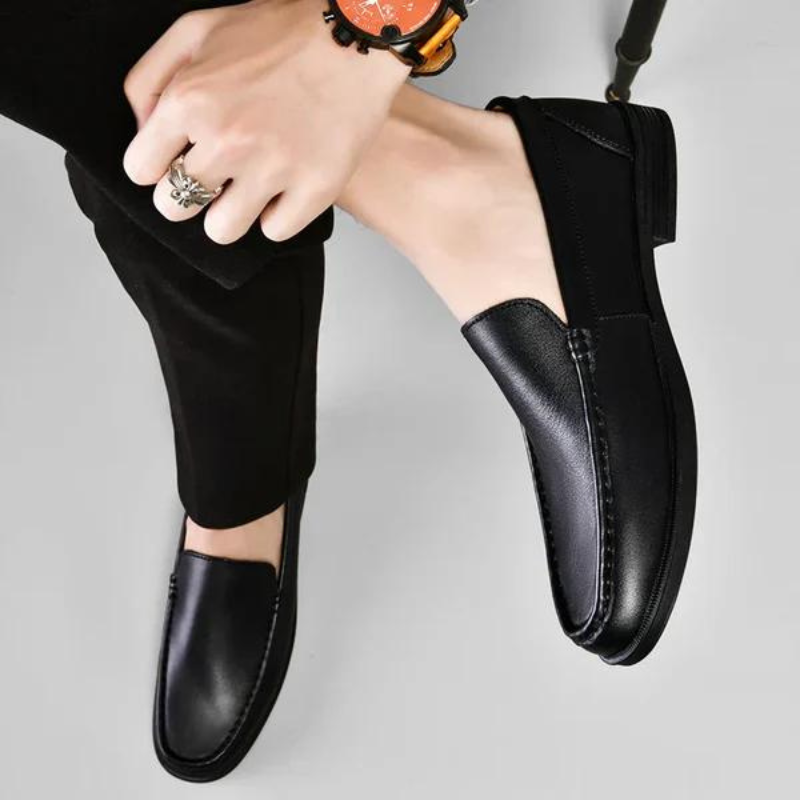Enzo - Italian Genuine Leather Loafers